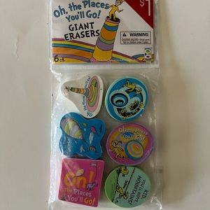The places you’ll go giant eraser pack